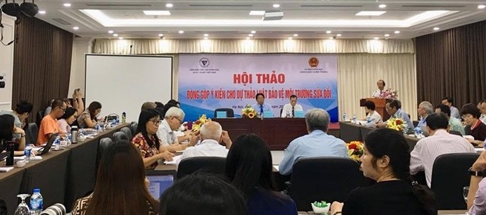 Nhiều[-]ý[-]kiến[-]tâm[-]huyết[-]của[-]Hội[-]BVTN&MT[-]Việt[-]Nam[-]đóng[-]góp[-]xây[-]dựng[-]Luật[-]BVMT[-]sửa[-]đổi